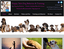 Tablet Screenshot of dogpsychologyhelp.com